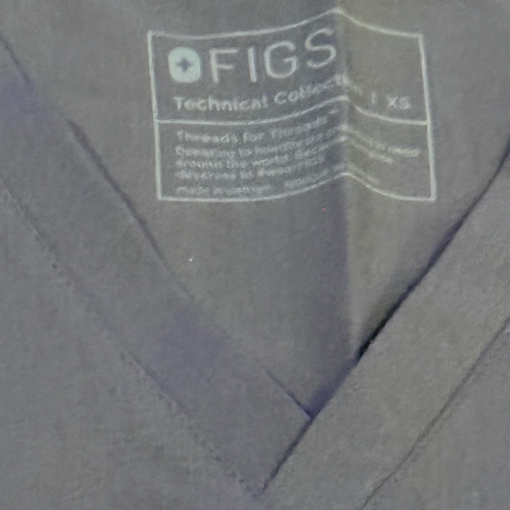 Figs women’s scrubs top set of 4 size XS - Picture 8 of 16